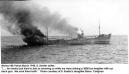Japanese Freighter under attack