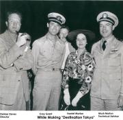 Mush and Harriet with Cary Grant